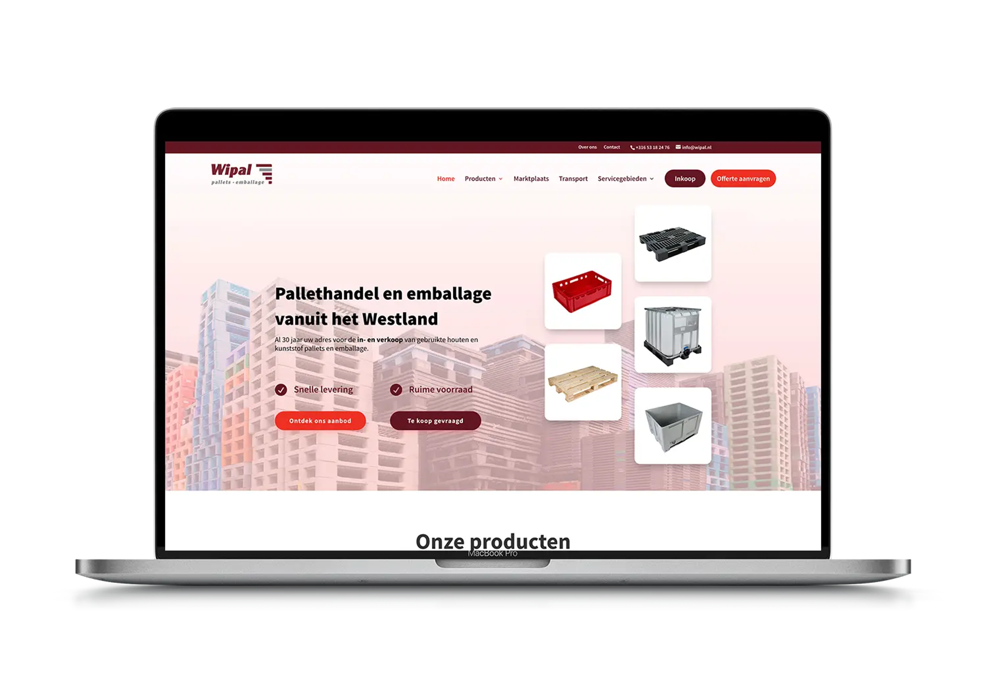 Wipal – mockup