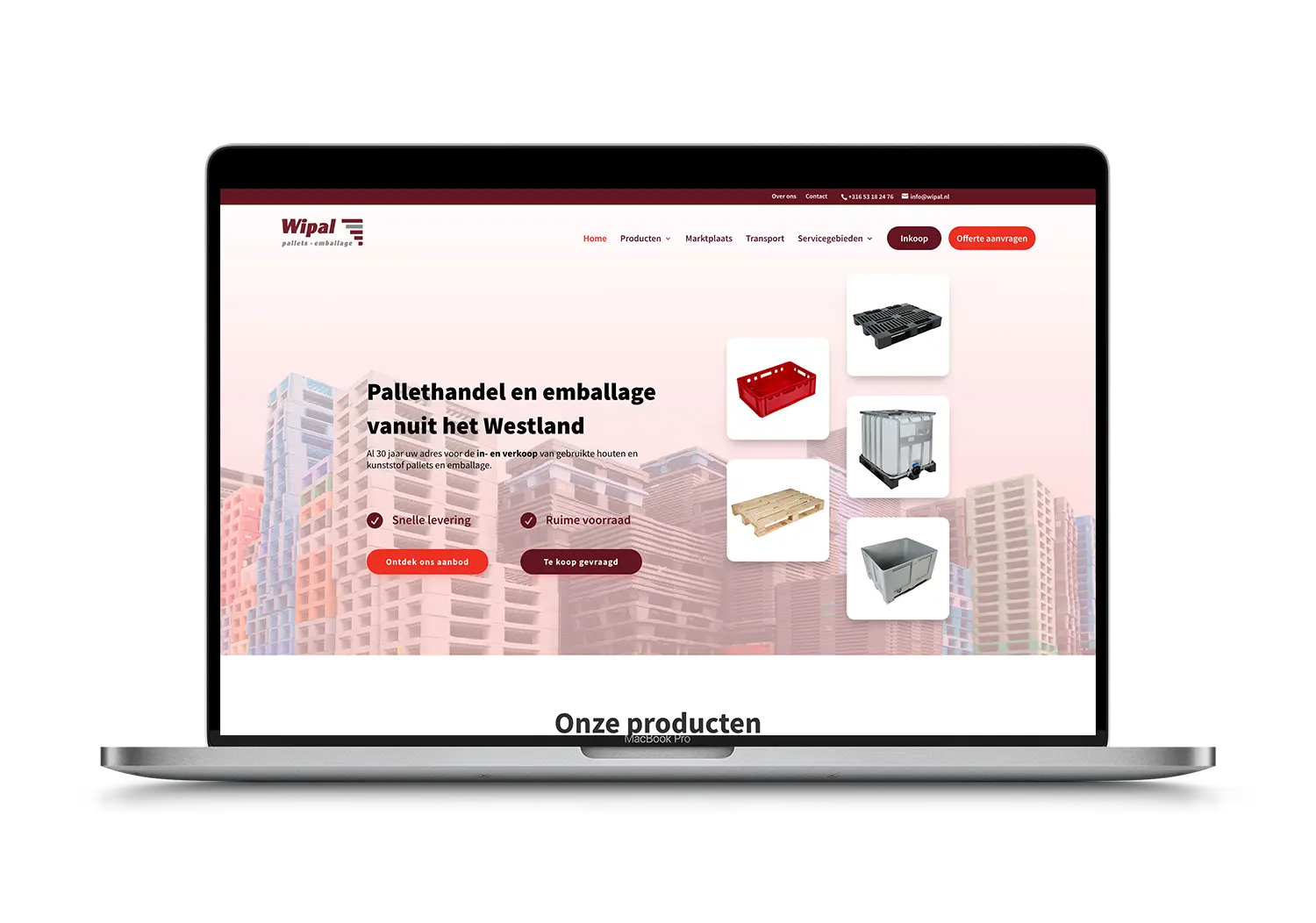 Wipal – mockup