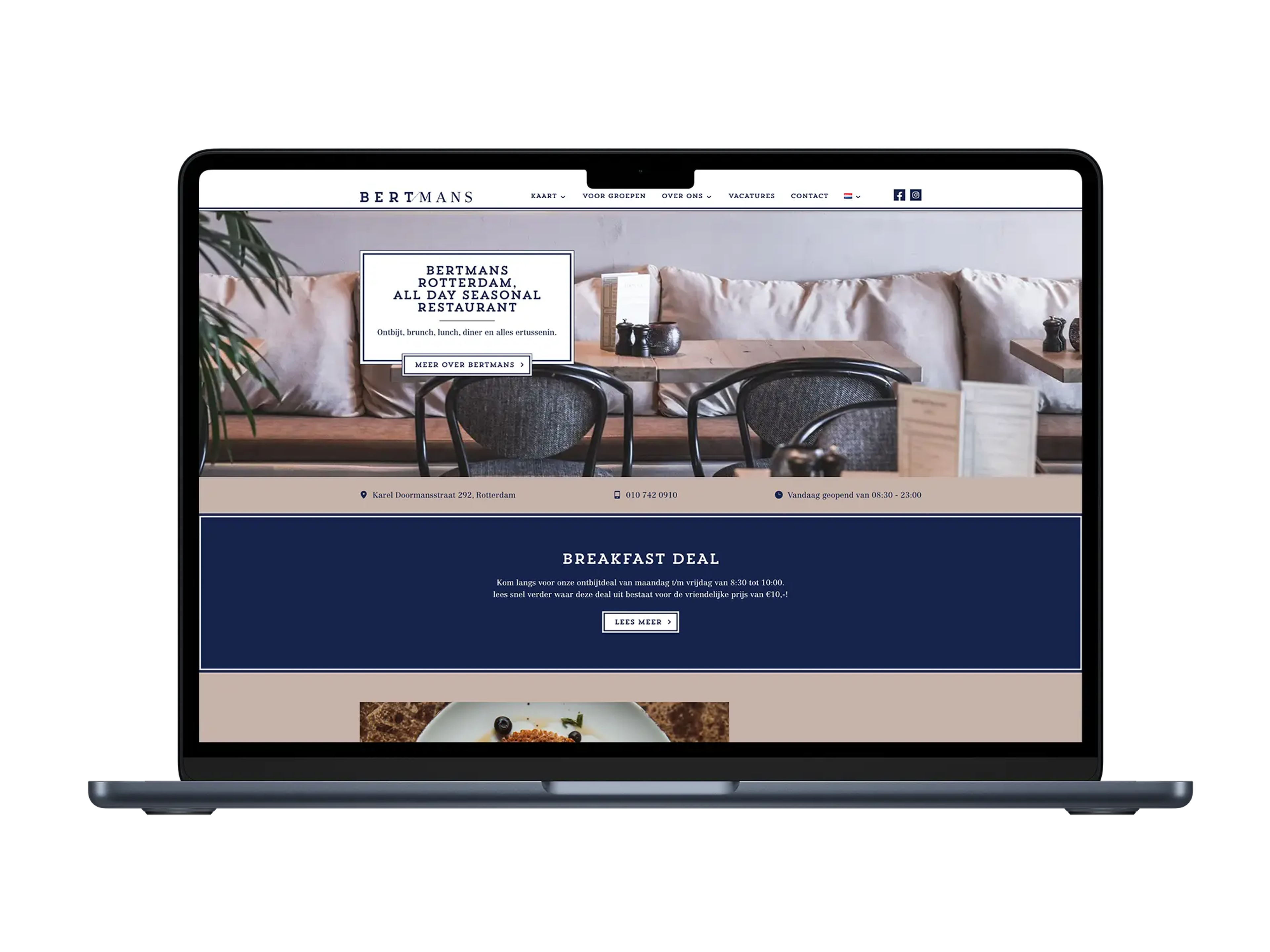 Horeca & Evenementen – mockup