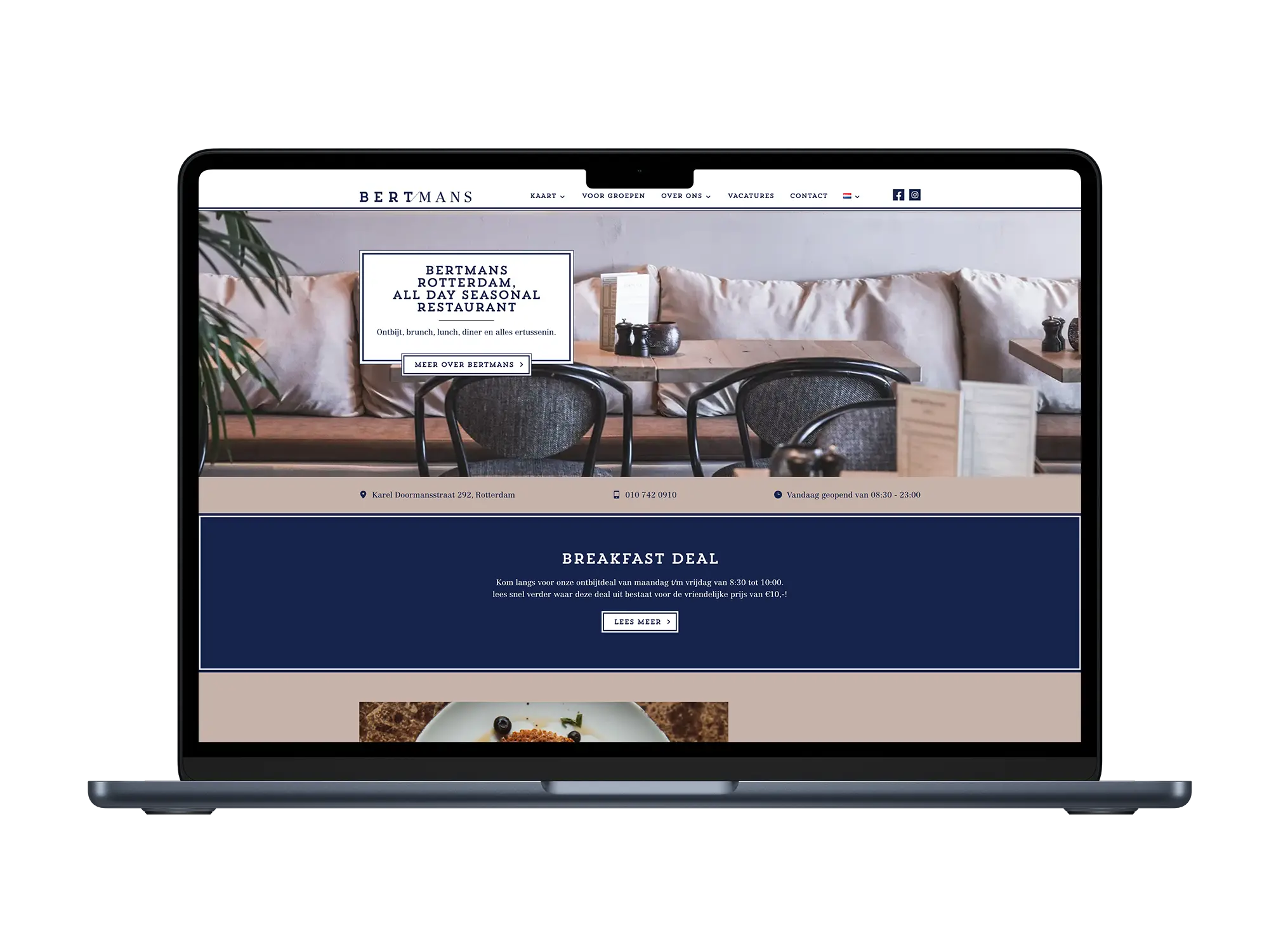 Horeca & Evenementen – mockup