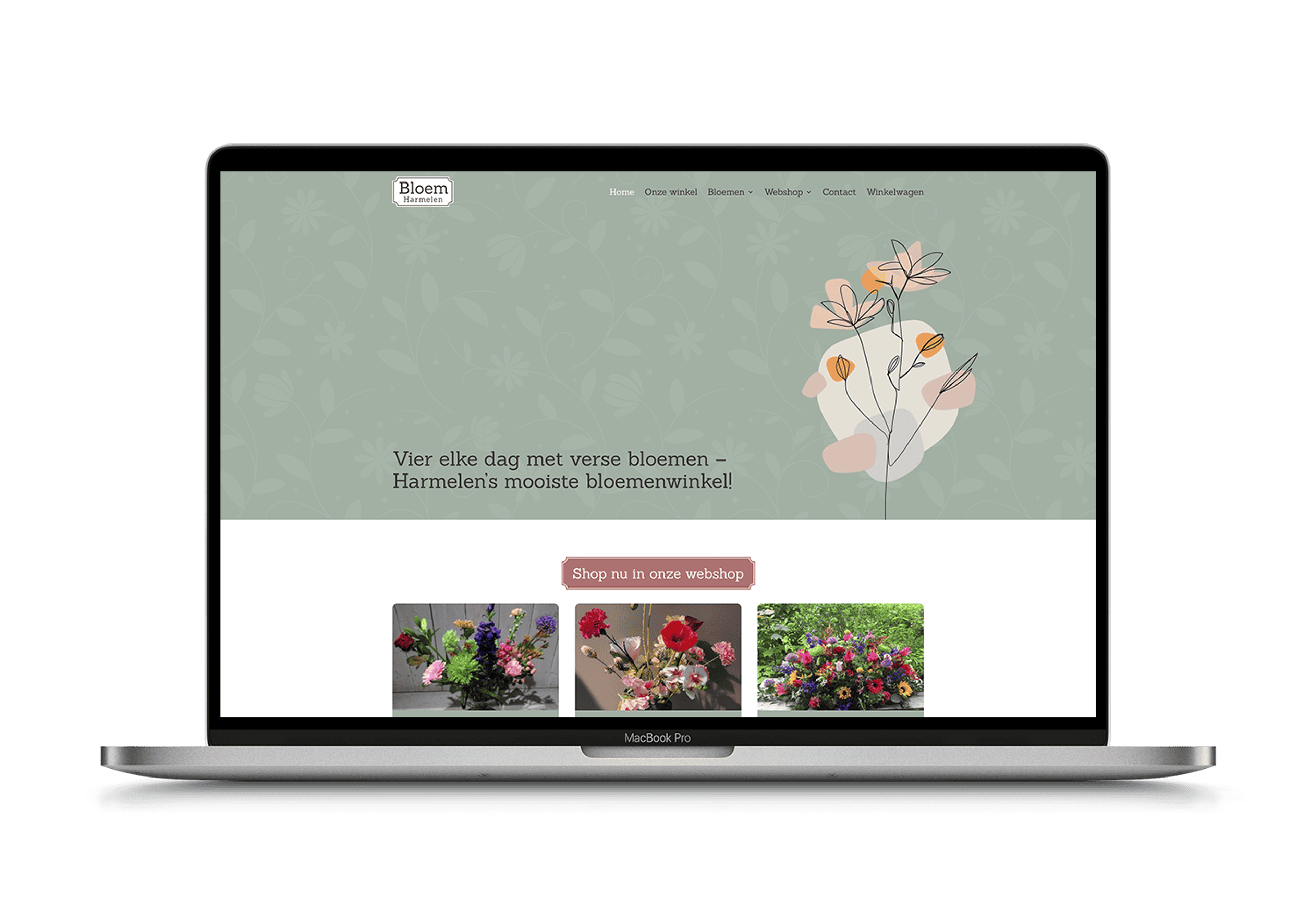 Bloem Harmelen – mockup