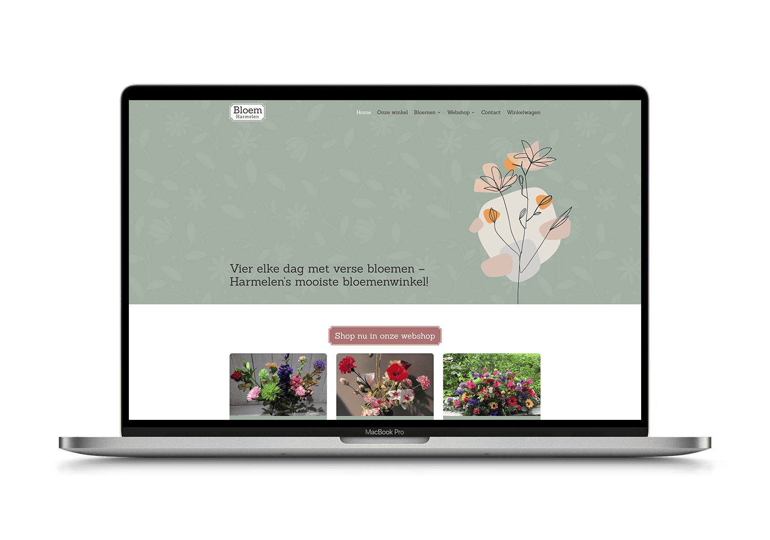 Bloem Harmelen – mockup