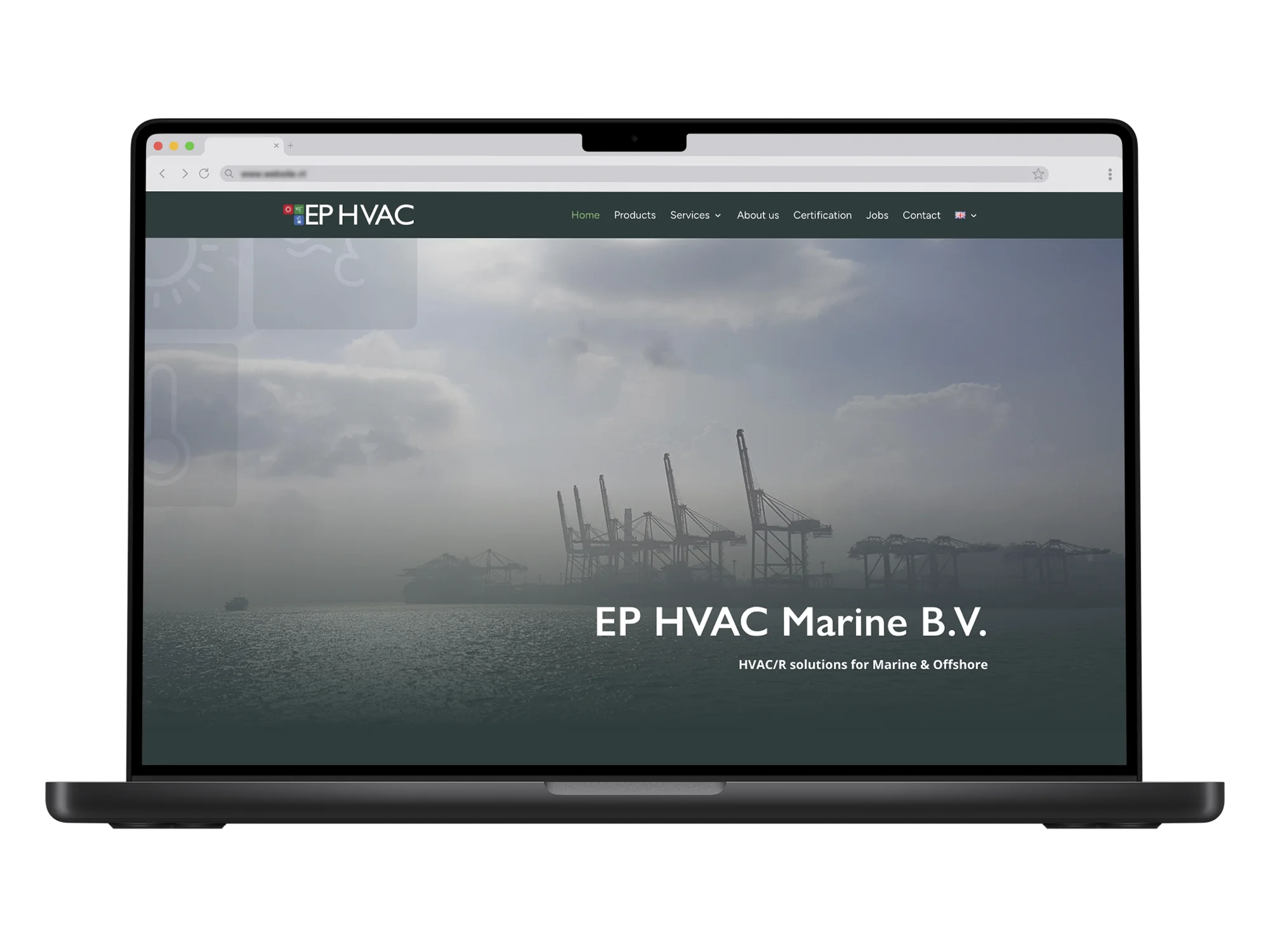 EP HVAC – mockup