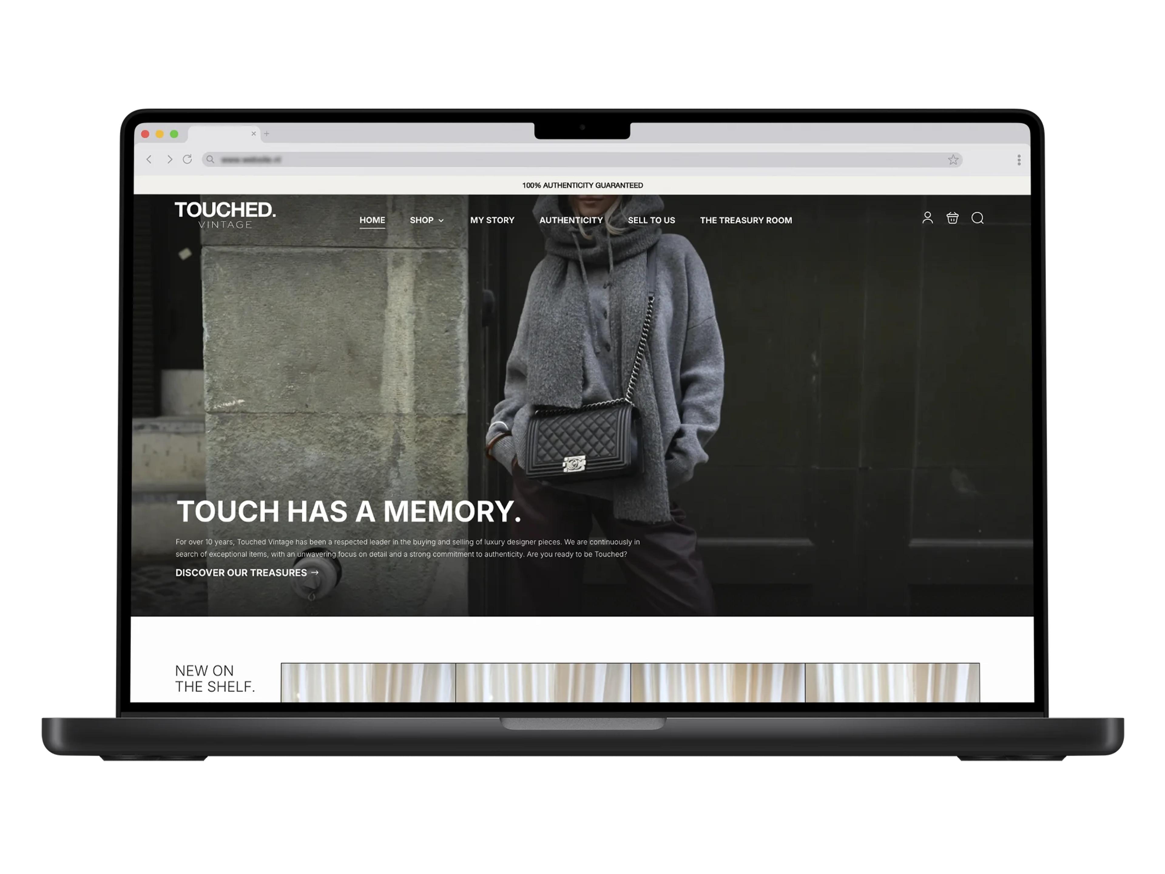 Touched Vintage – mockup