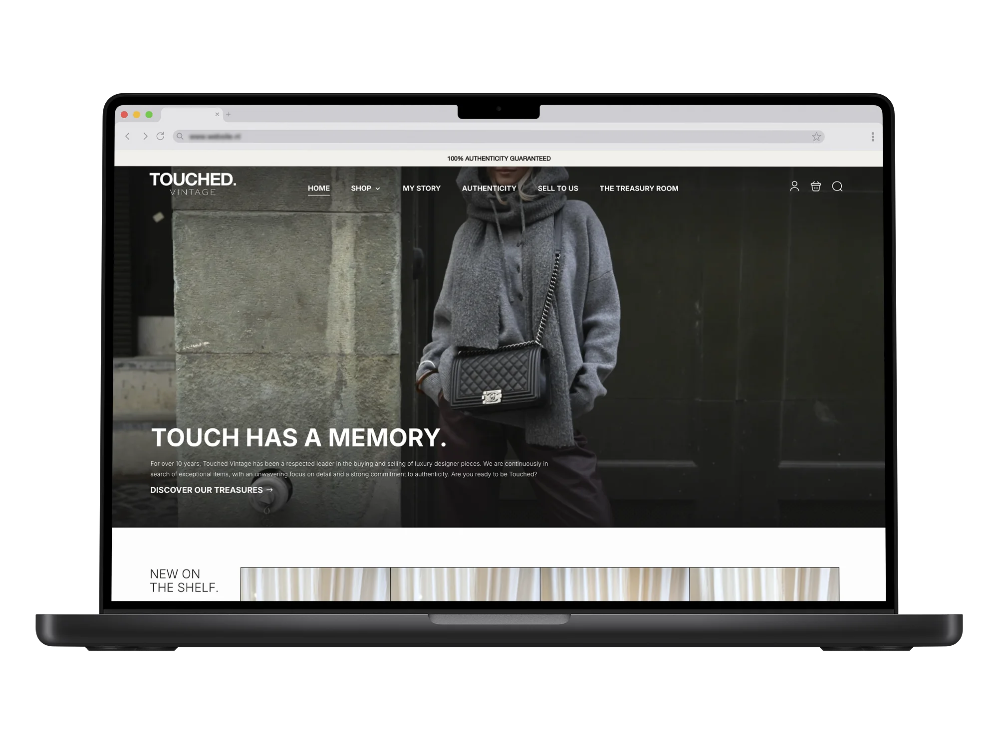 Touched Vintage – mockup