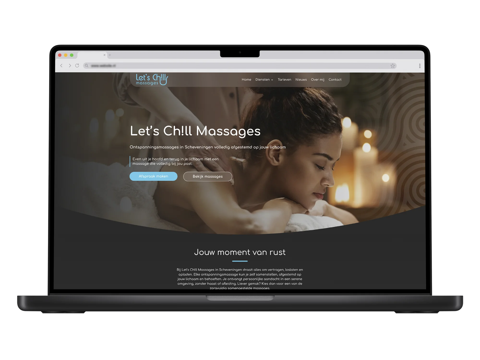 Let’s Ch!ill Massages – mockup