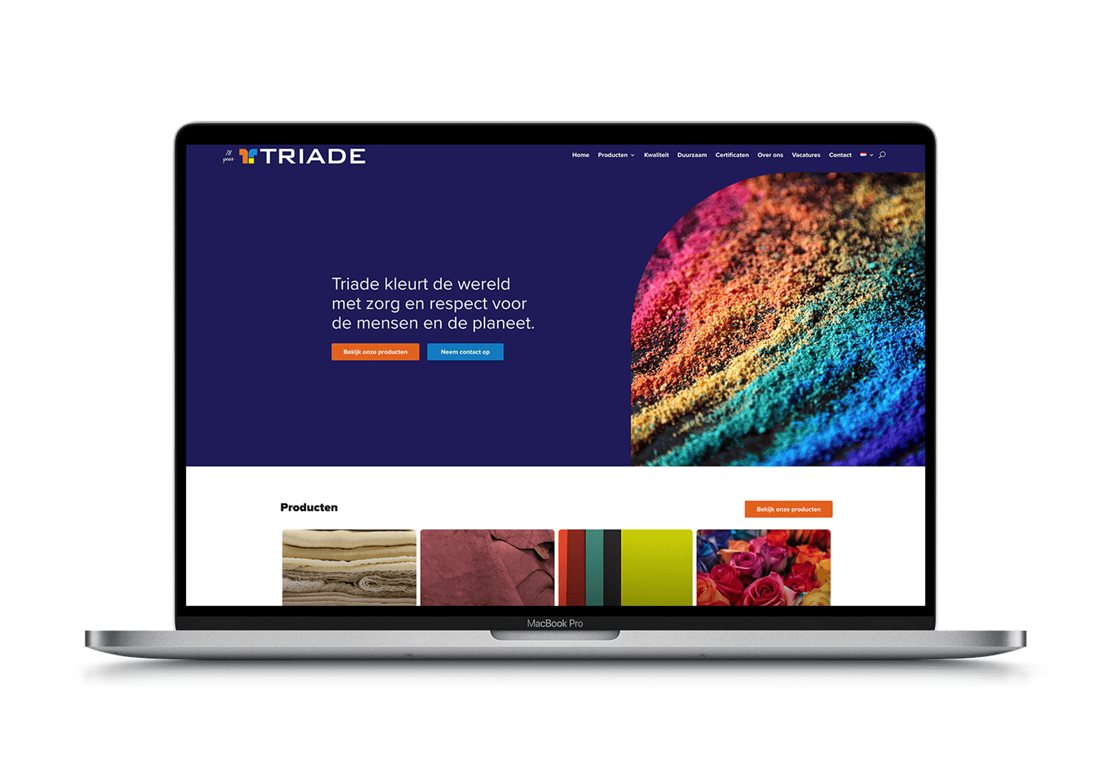 Triade – mockup