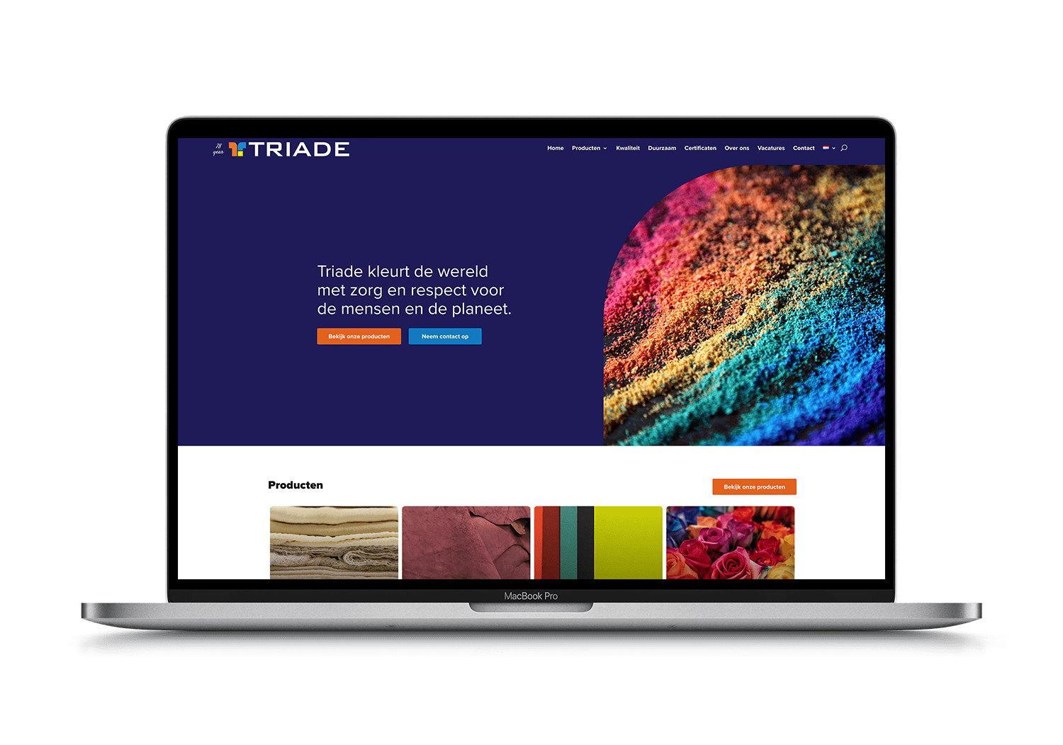Triade – mockup