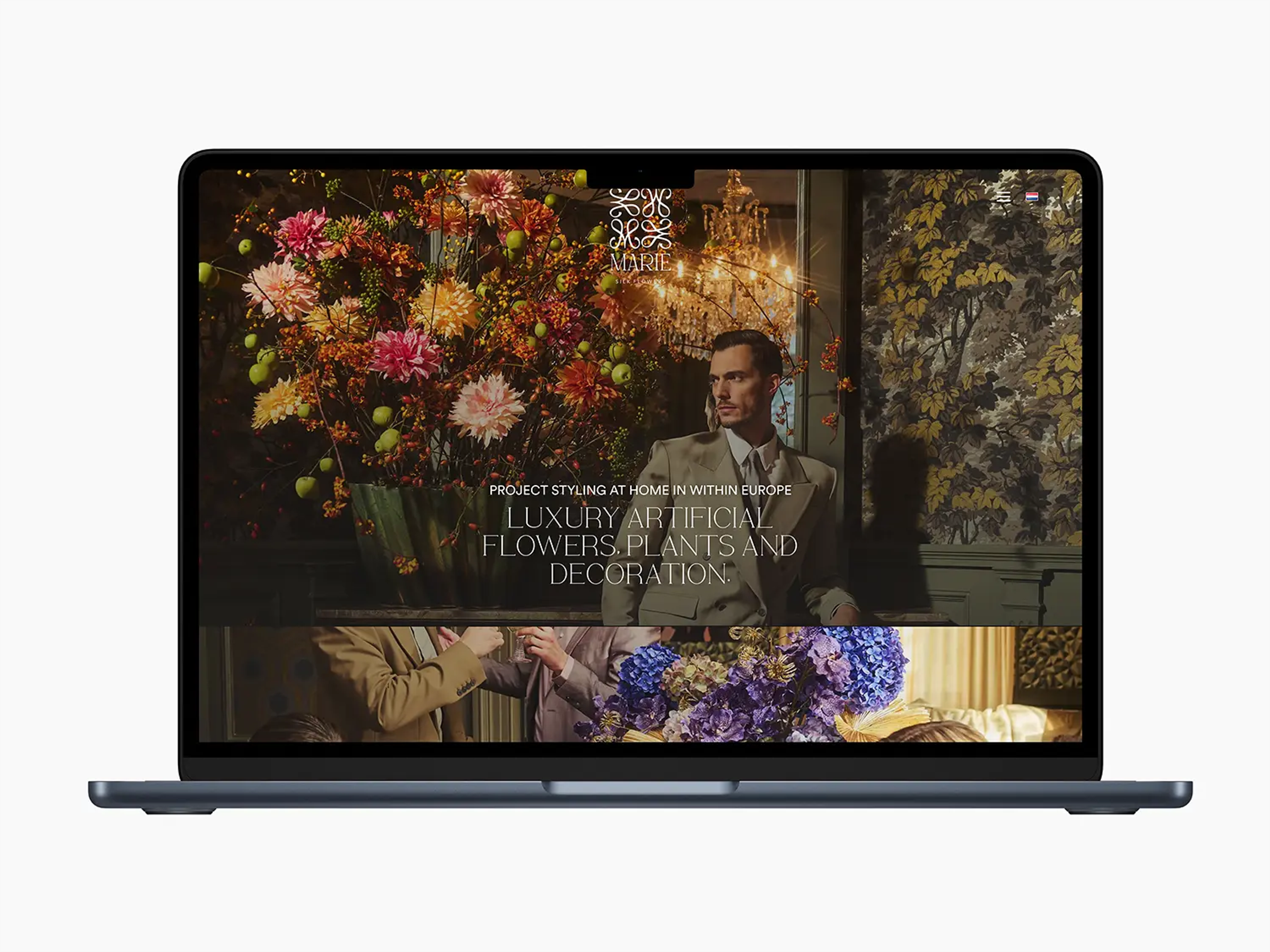 Marie Silk Flowers – mockup