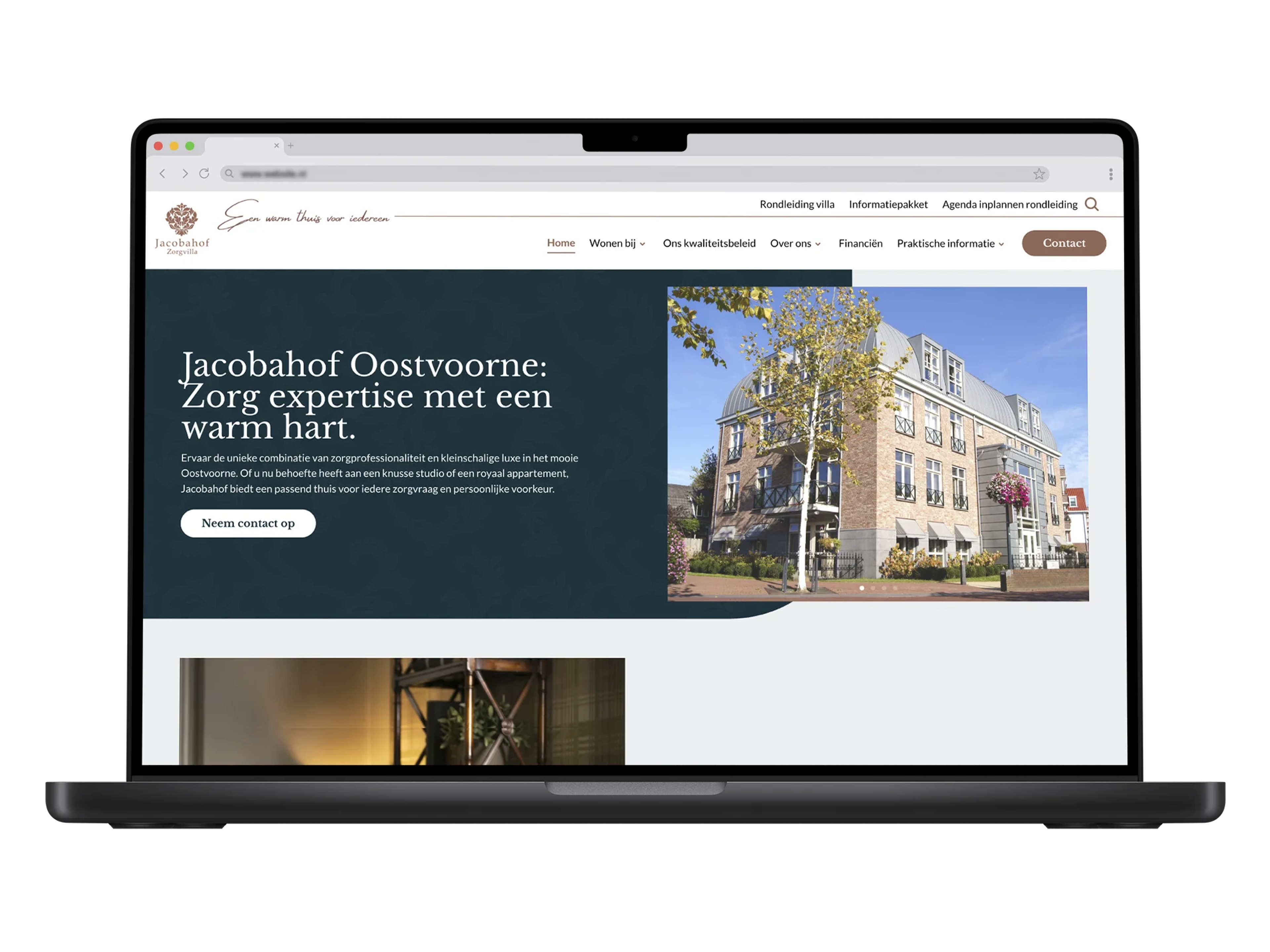 Jacobahof – mockup