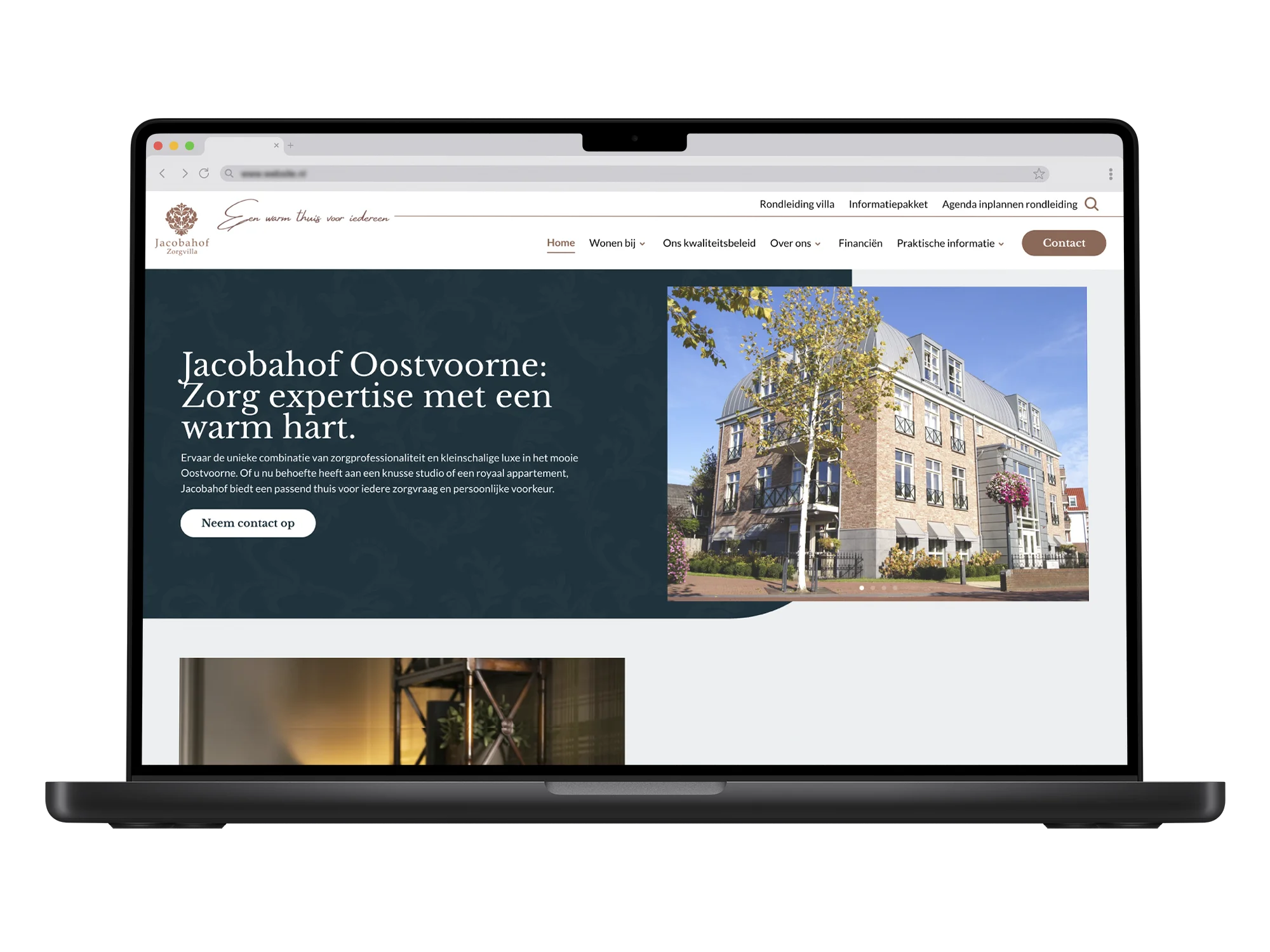 Jacobahof – mockup