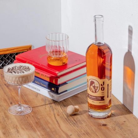 JOJO Whiskey bottle and cocktail