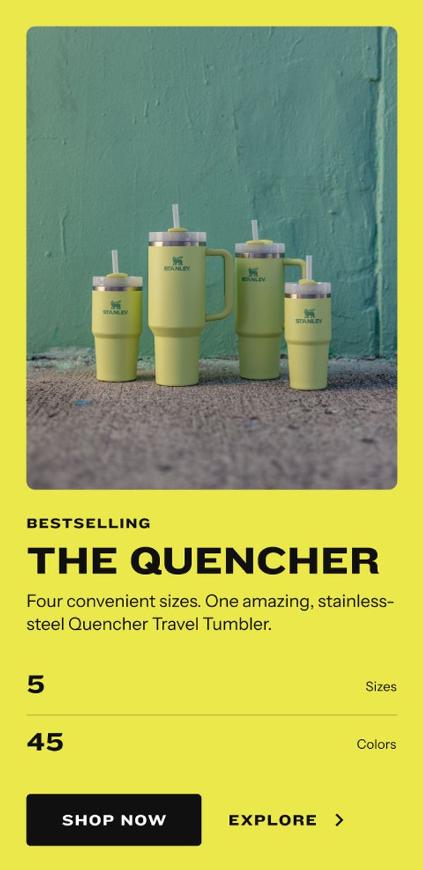 Stanley 1913 yellow quencher