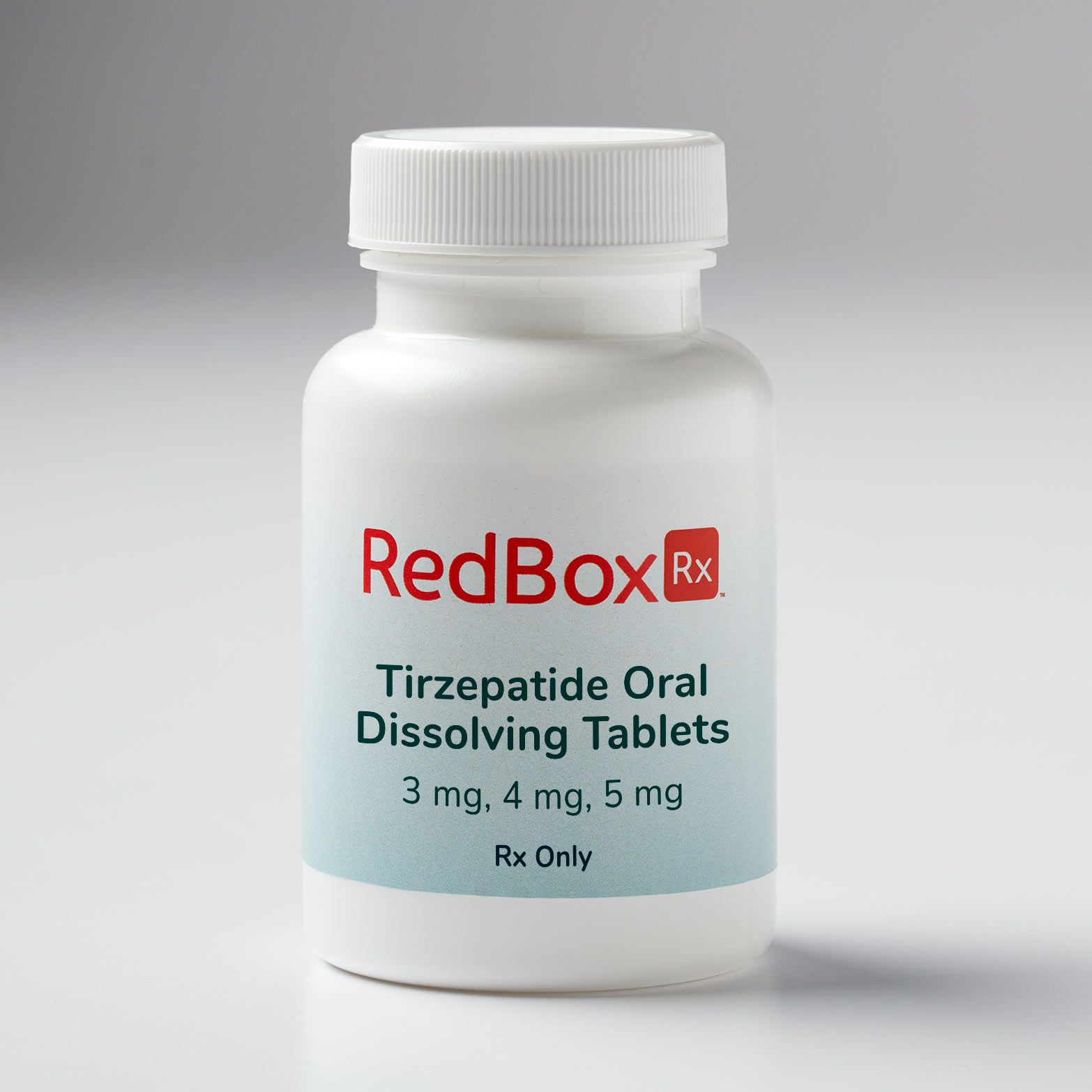 Compounded Tirzepatide Tablet Med Bottle