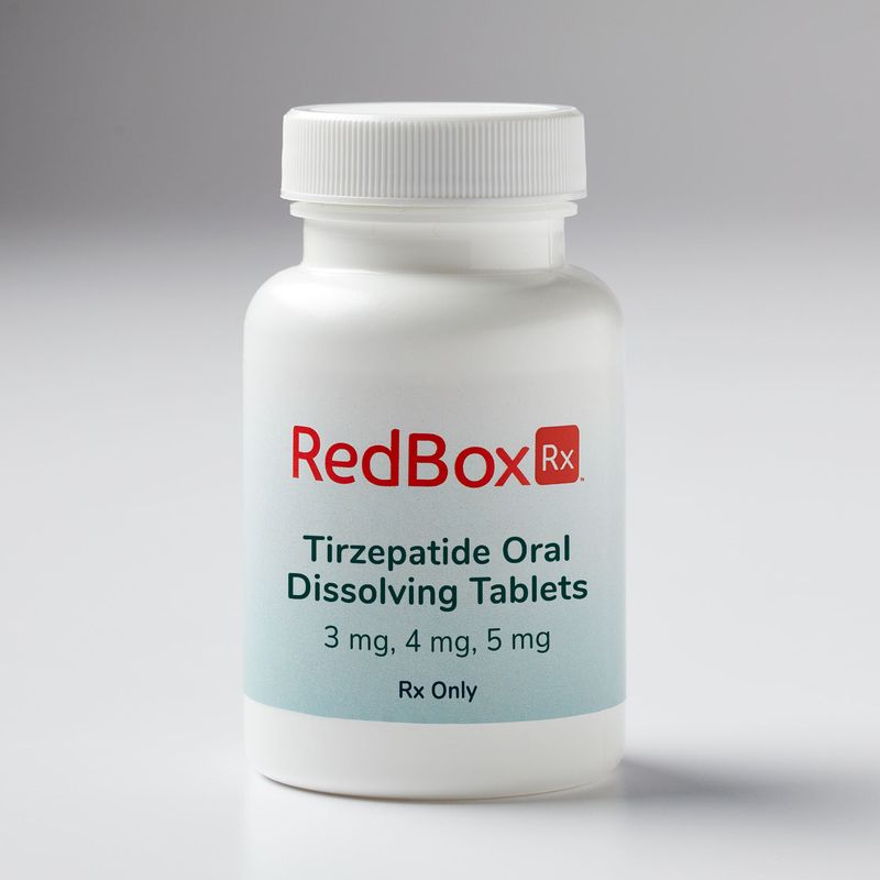 RedBox Rx Compounded Tirzepatide Med Bottle