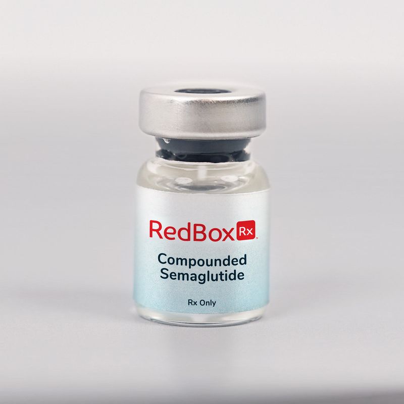 RedBox Rx Compounded Semaglutide Vial