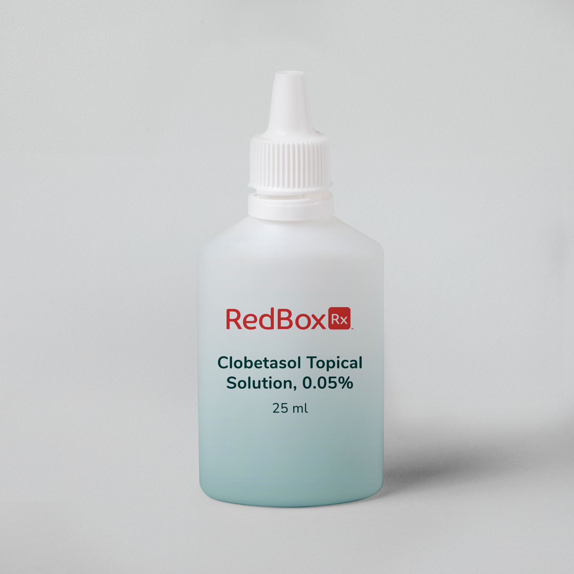 Clobetasol topical solution bottle