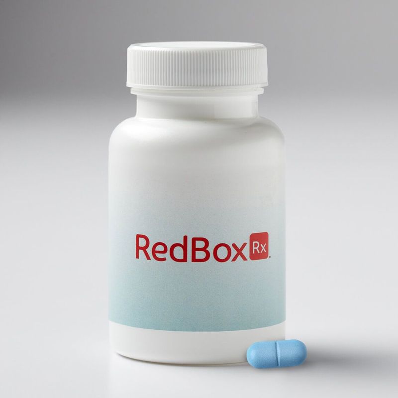 RedBox Rx Antiviral Med Bottle