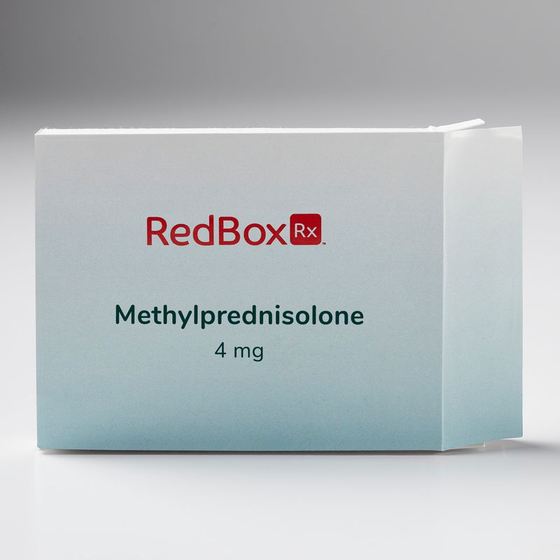 Methylprednisolone RedBox Rx packaging 