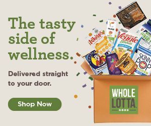 Health and wellness products coming out of a box