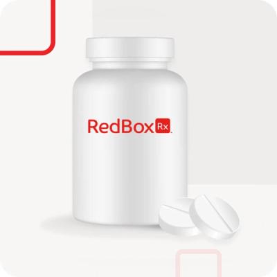 RedBox Rx White Pill Bottle 