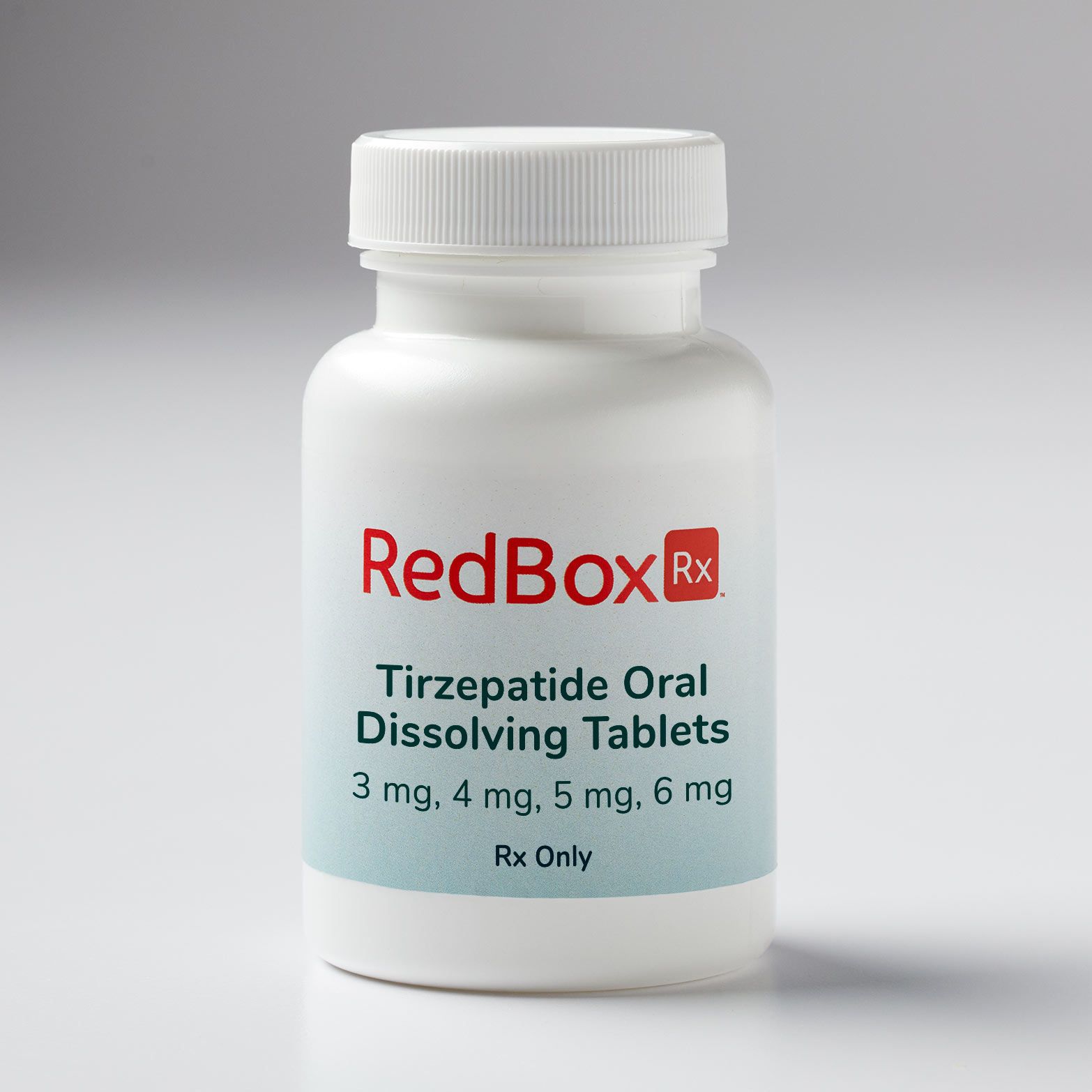 Compounded Tirzepatide Tablet Med Bottle