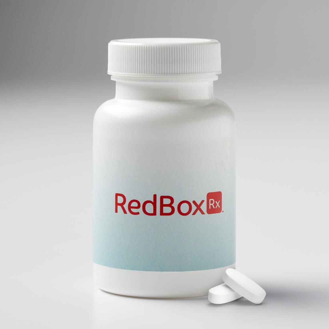 RedBox Rx Heartburn Medication Bottle