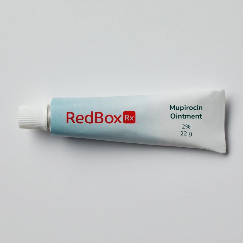 RedBox Rx Mupirocin 2% Antibiotic Ointment Tube