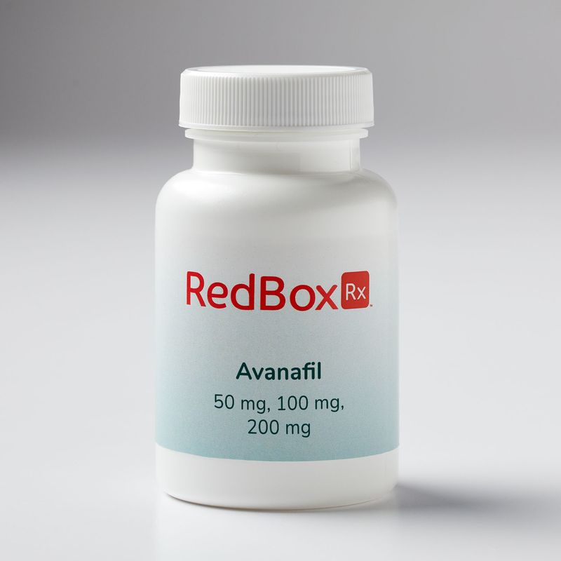 Avanafil RedBox Rx Med Bottle