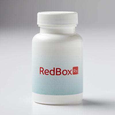 RedBox Rx White Pill Bottle