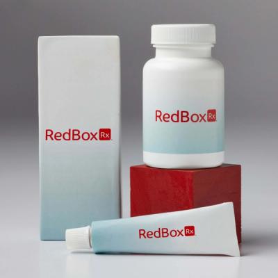 RedBox Rx Pill Bottle, Tube and Medicine Box