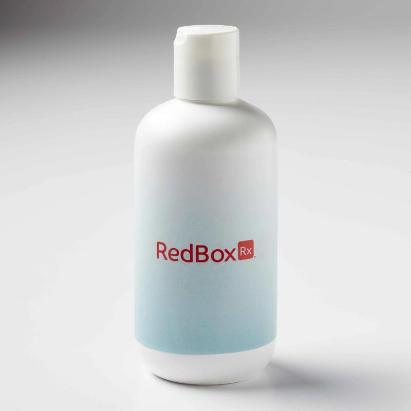 RedBox Rx Dandruff Shampoo Bottle