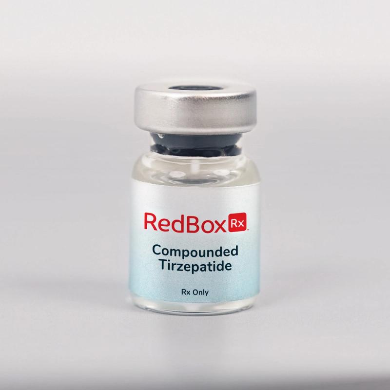 RedBox Rx Compounded Tirzepatide Vial