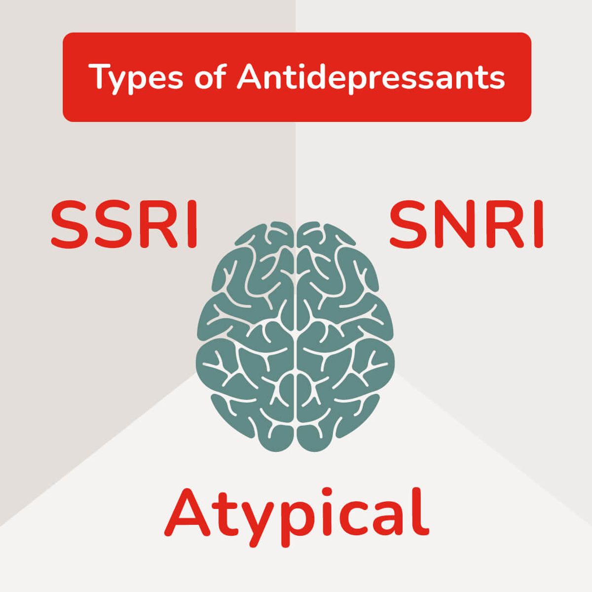Types of Antidepressants: SSRIs, SNRIs, Atypical