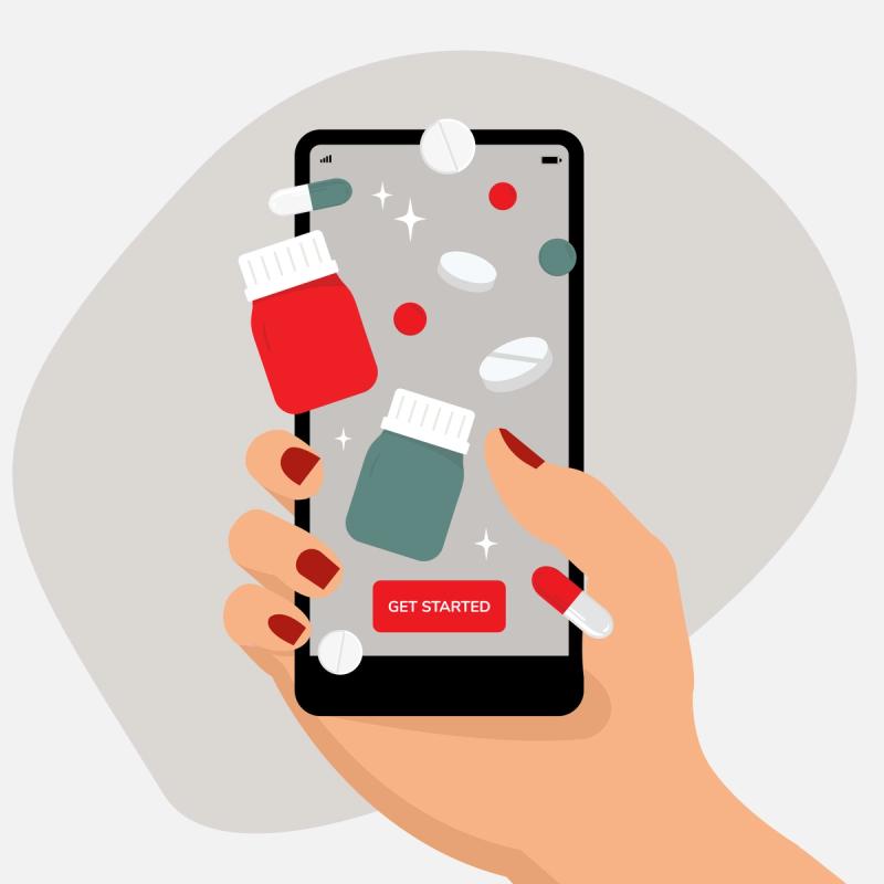 Illustration of Antidepressants from RedBox Rx