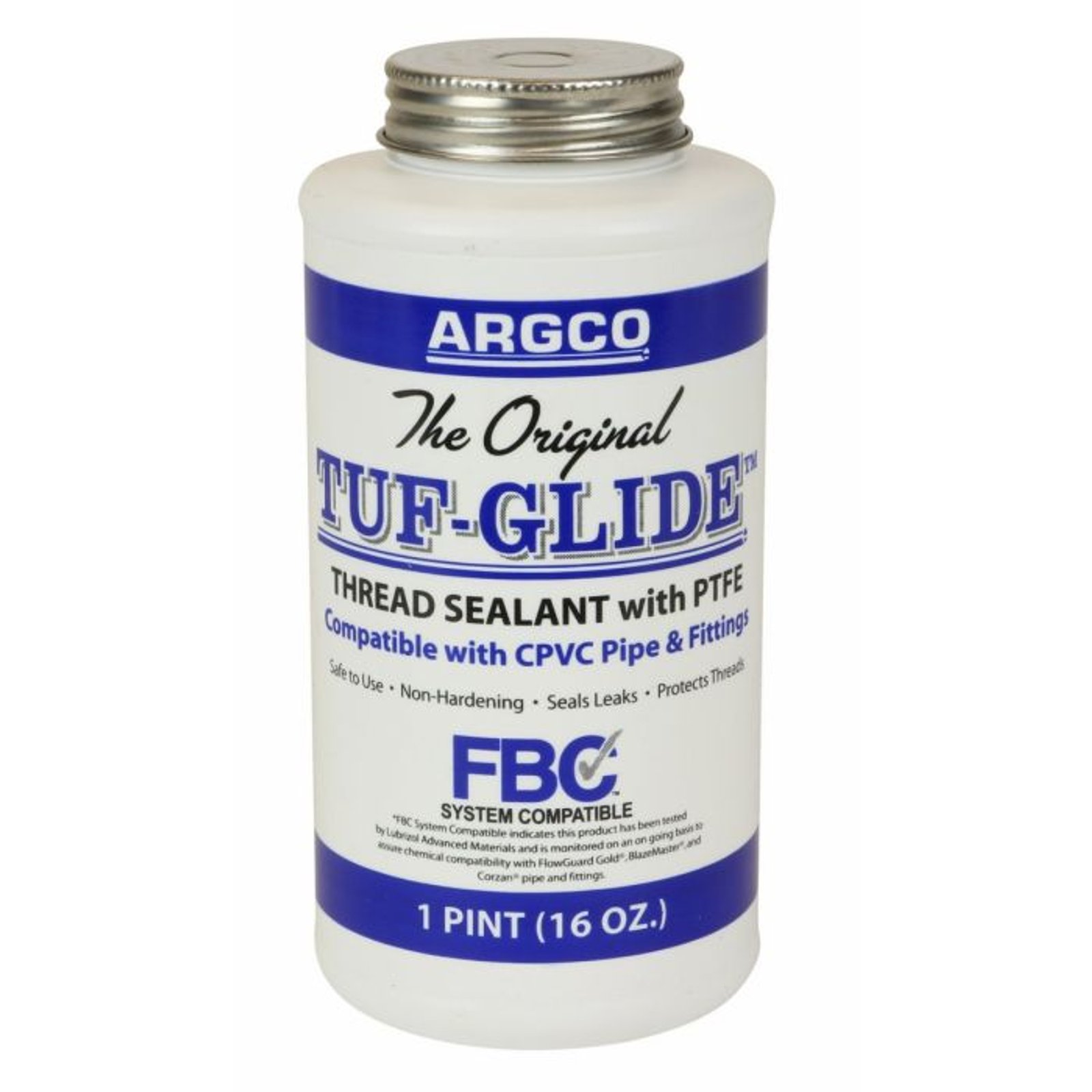 Sellador para roscas Tuf Glide 16 oz (1 PT) con PTFE