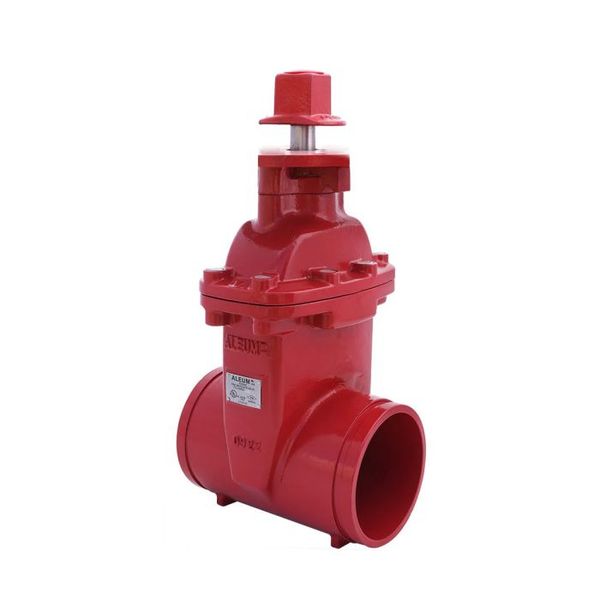 Válvula compuerta NRS ranurada 2-1/2" 300 PSI UL/FM