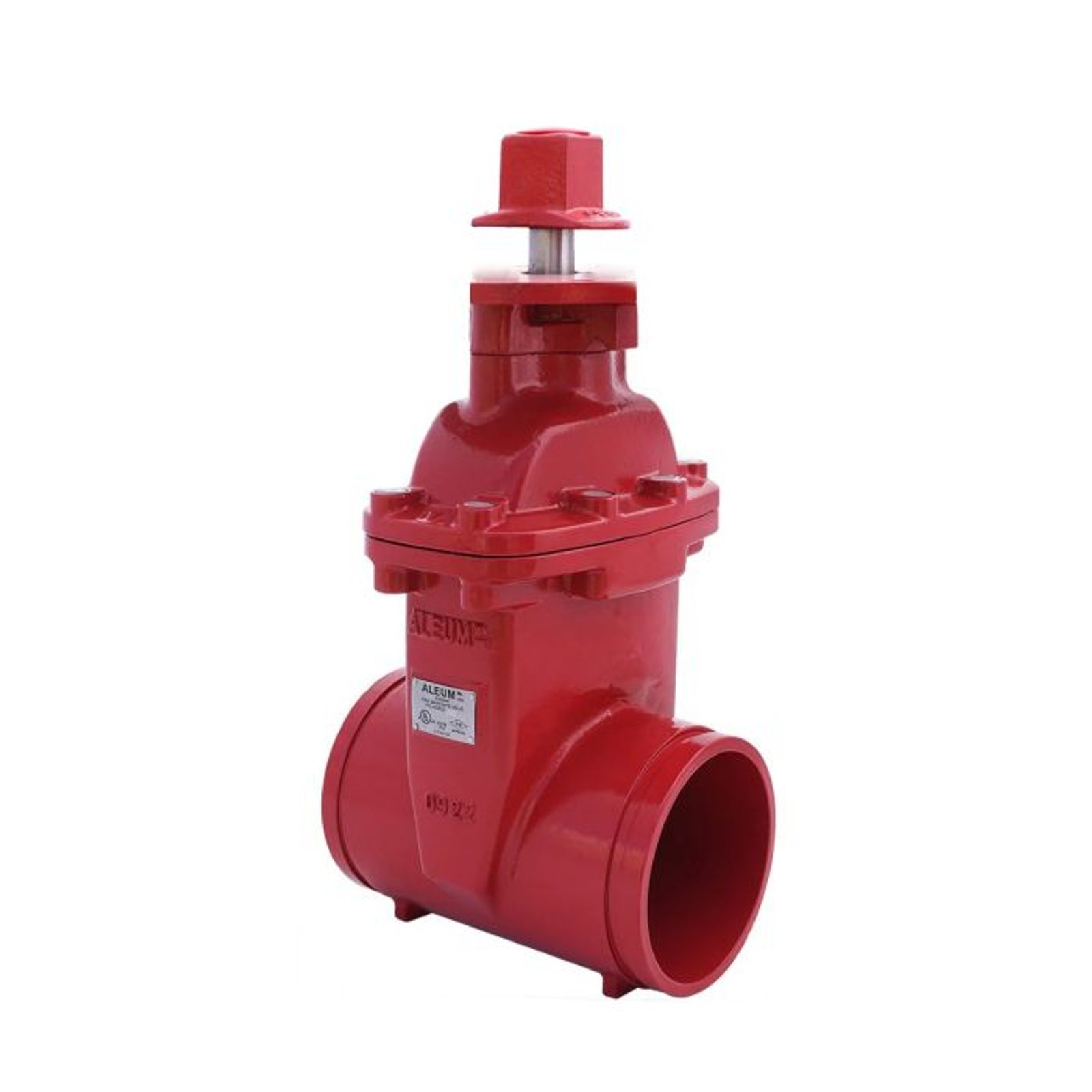 Válvula compuerta NRS ranurada 3" 300 PSI UL/FM