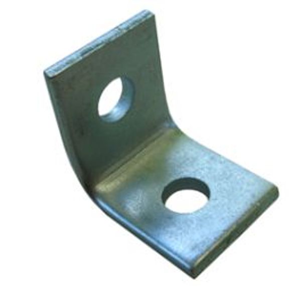 Escuadra de acero galvanizado 3/8"