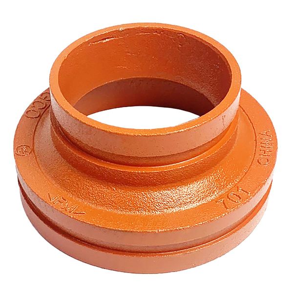 Reducción Ranurado Concéntrica bottle neck  2-1/2" x 1" (008)