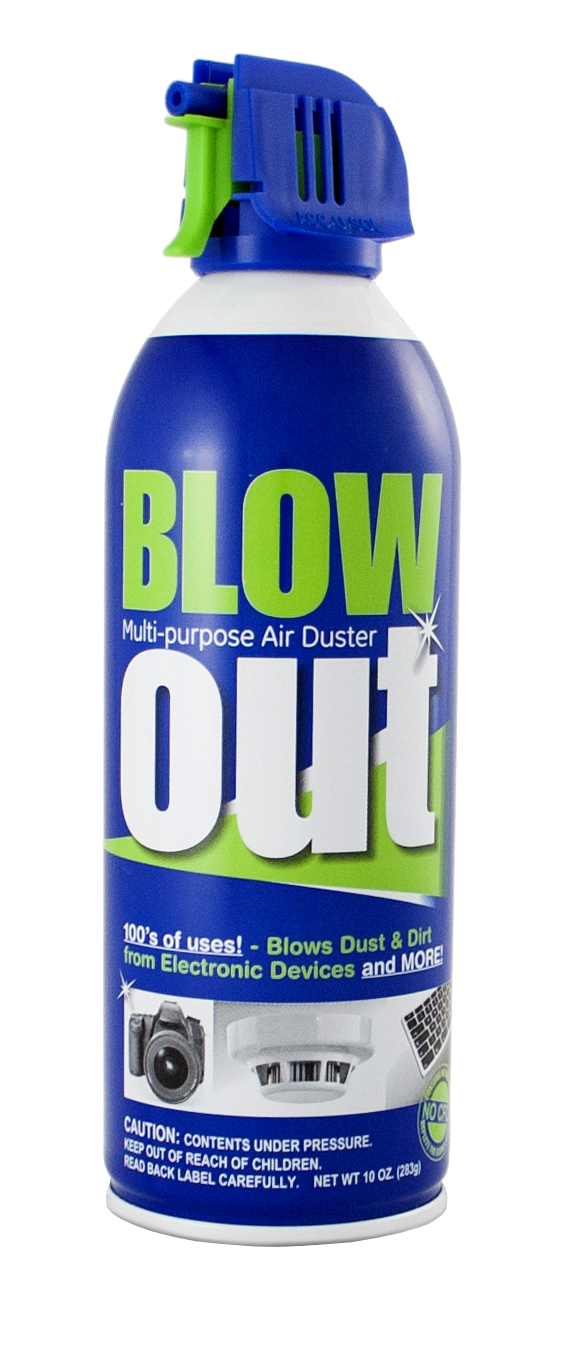 BLOWOUT FLAMMABLE AEROSOL DETECTOR DUSTER