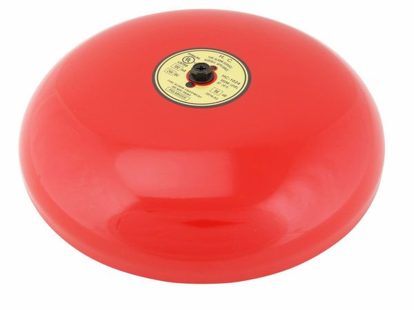 Campana de alarma contra incendio de 10" 24 VDC (UL)