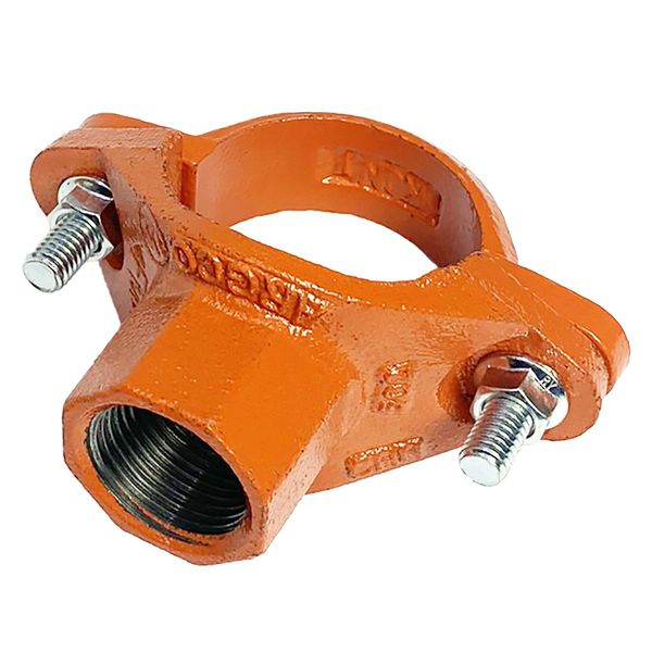 Tee Roscado Agujero Fire Outlet   1-1/2" x 1" (model 502)  Size: 1-3/16"/30mm