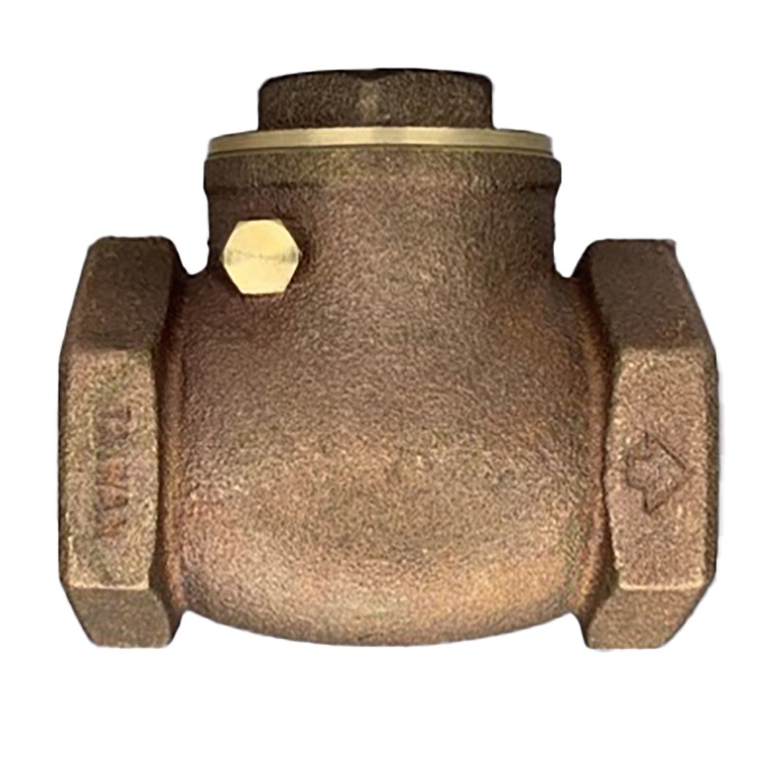 Válvula check 1-1/2" rosca NPT con asiento