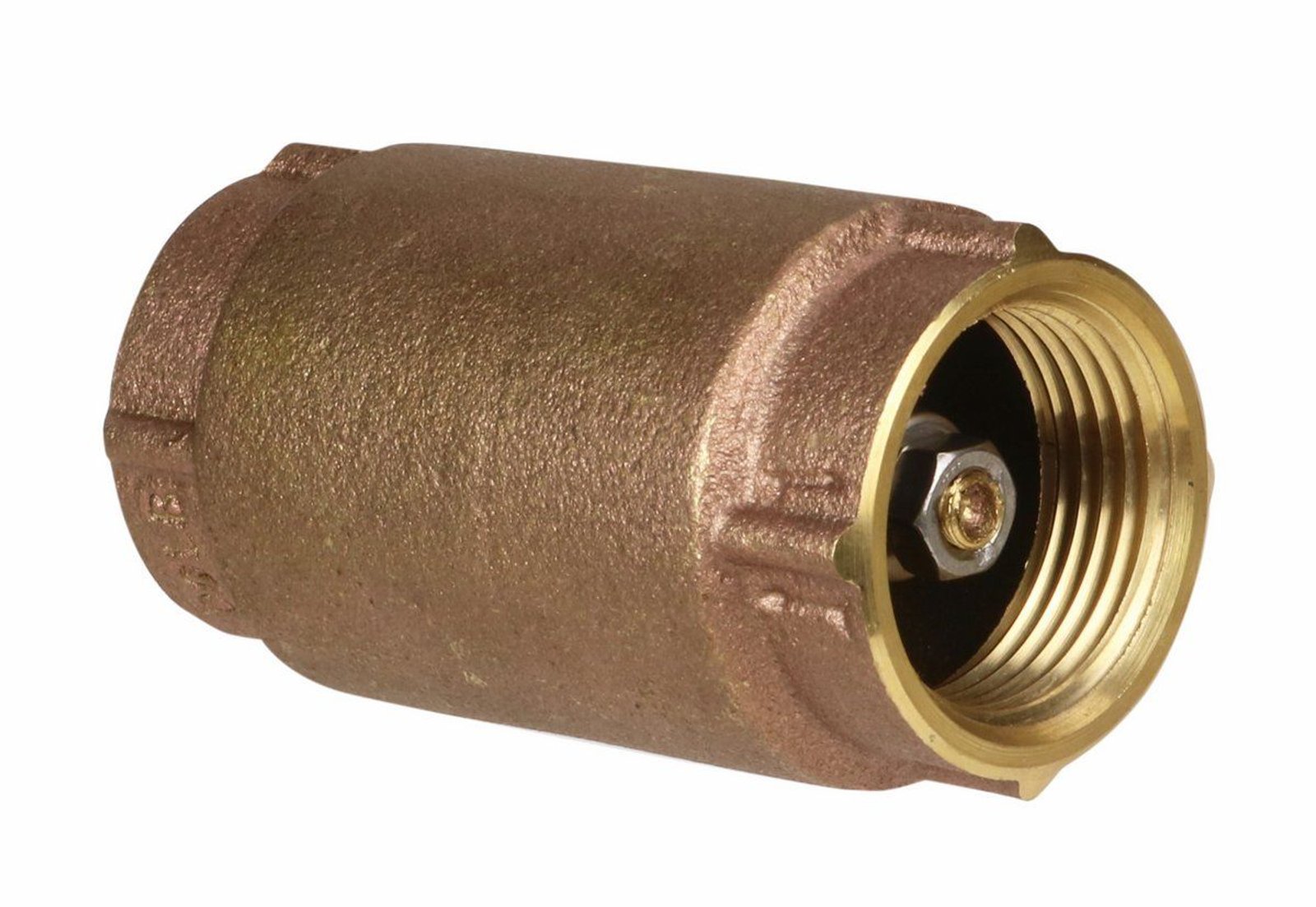 Válvula check en línea 1-1/2" rosca NPT 200 PSI