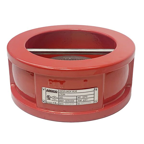Wafer Válvulas Check Doble Puerta C.I. Cuerpo 4" UL/FM