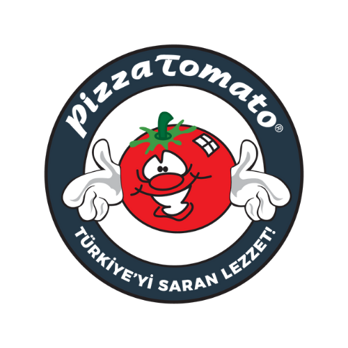 pizza tomato logo