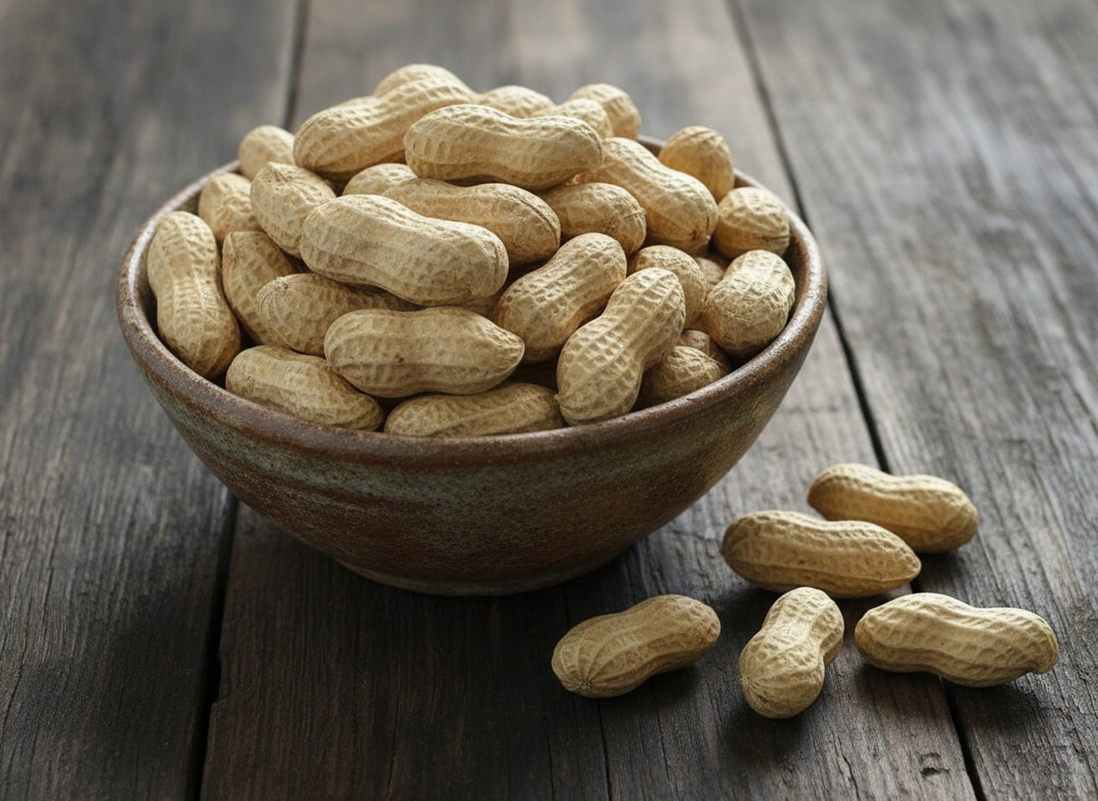 Raw Groundnut in Shell – In a bowl