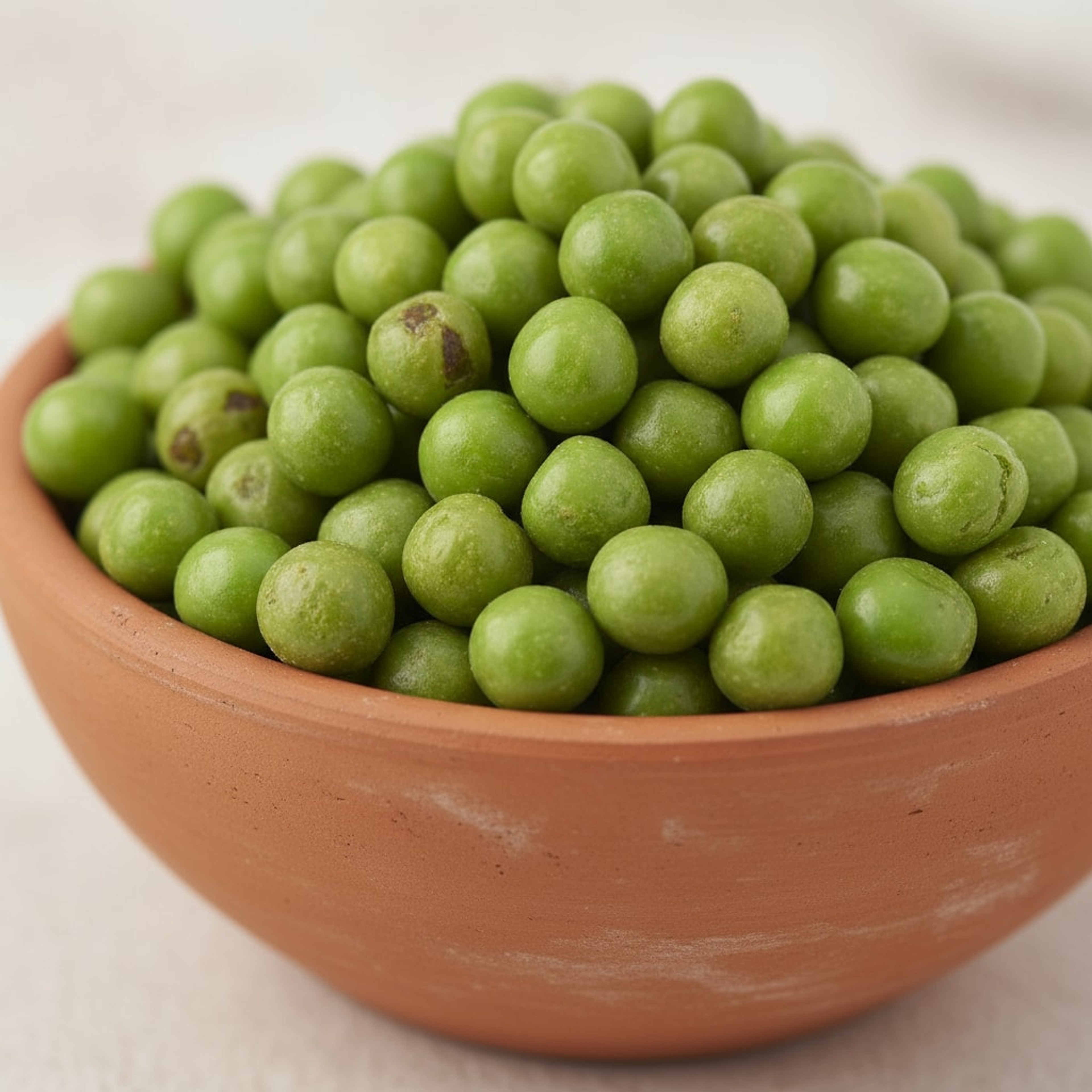 Roasted Green Matar (Green Peas) – Close-up