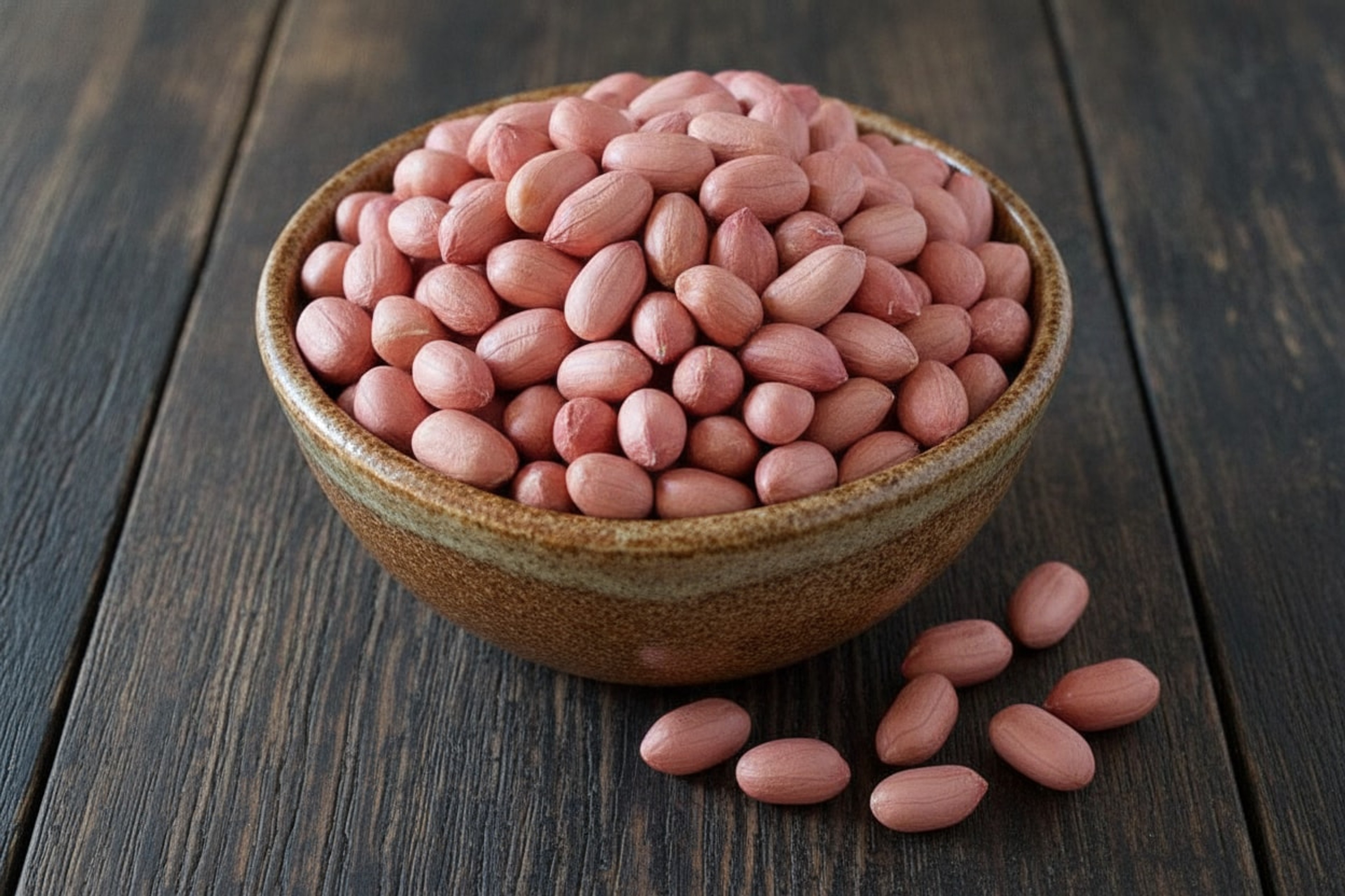 Raw Peanuts (Shelled Singdana) – In a bowl